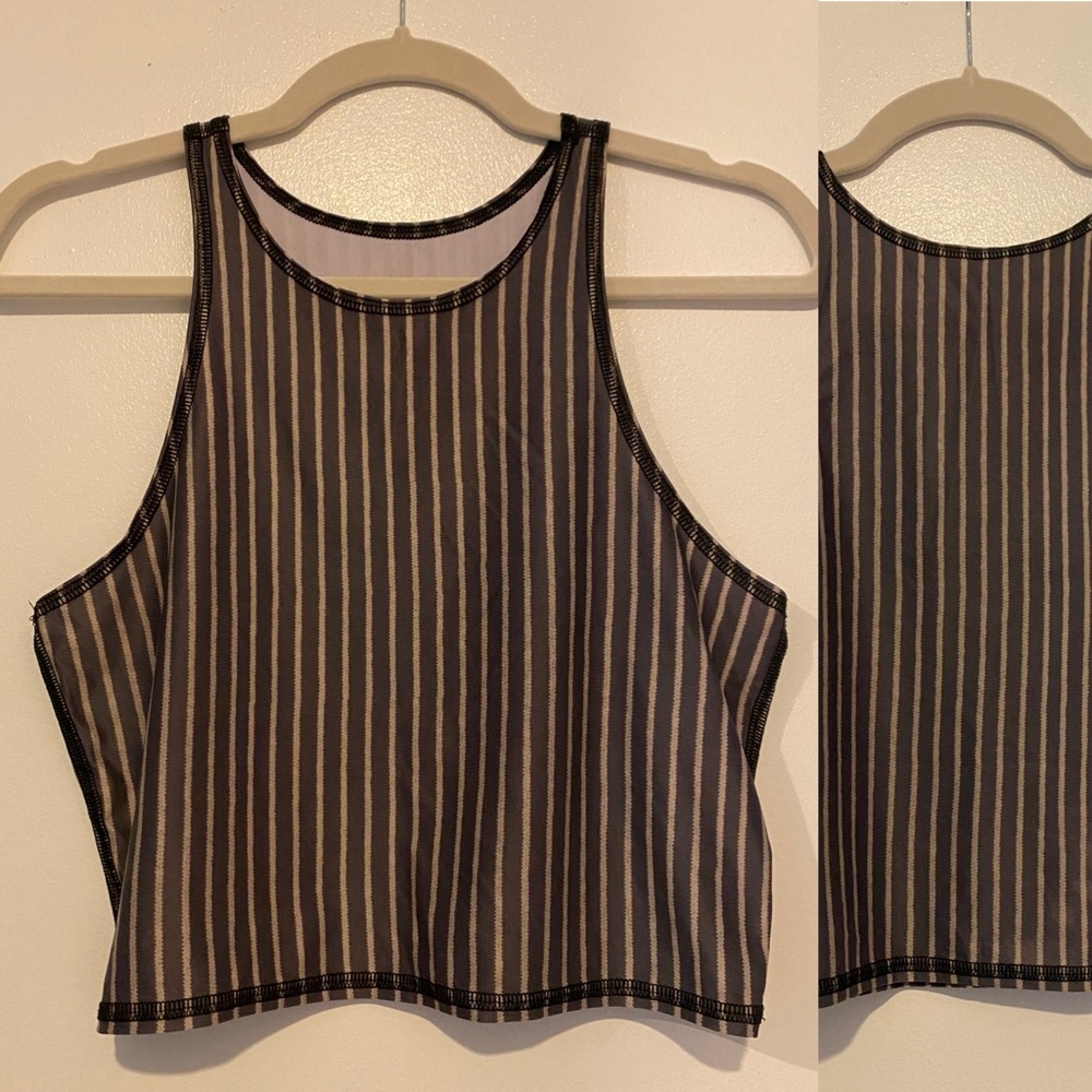 Teeki Starbird Mermaid Crop Tank Top Large ✨ Made in USA